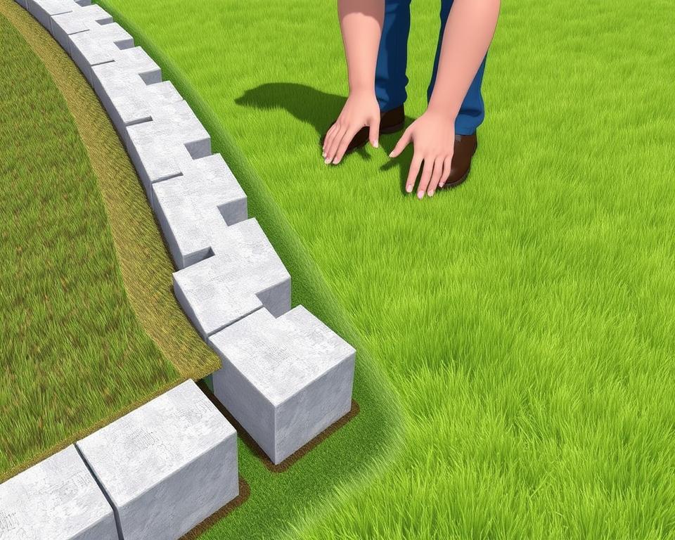 instalacja obrzeży betonowych krok po kroku