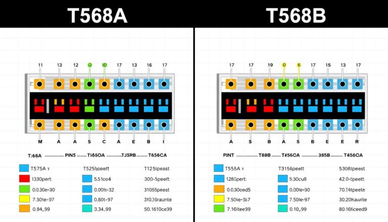 Kolejność kolorów RJ45: Standardy T568A i T568B [Kompletny Poradnik]