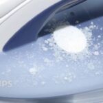 Żelazko parowe Philips PerfectCare z widocznym kamieniem na stopie