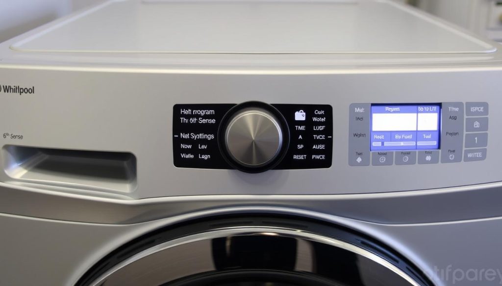Pralka Whirlpool z technologią 6th Sense podczas procesu reset pralki whirlpool