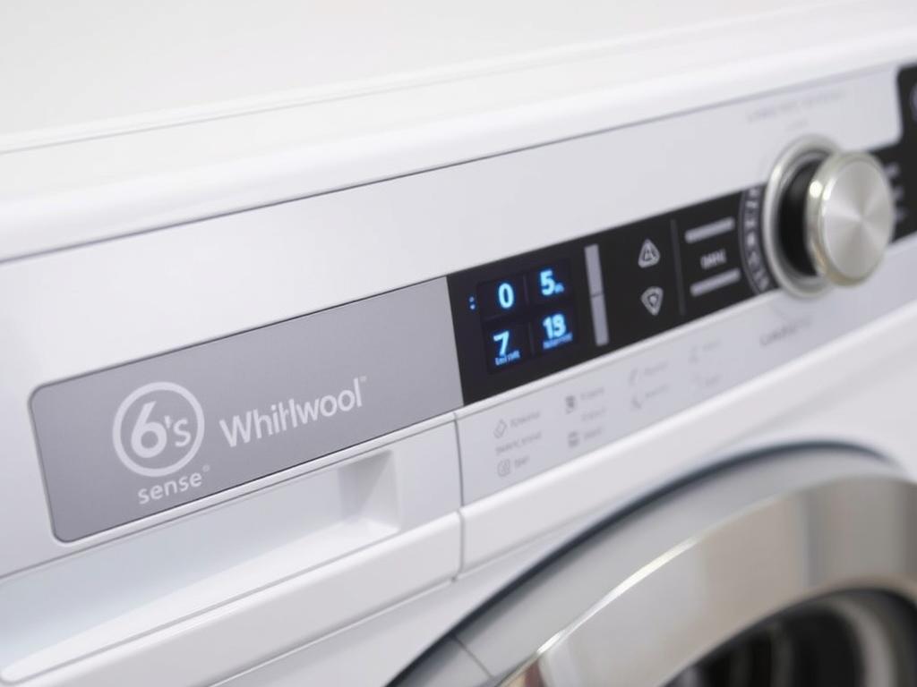 Proces kalibracji czujnik&oacute;w w pralce Whirlpool 6th Sense podczas reset pralki whirlpool