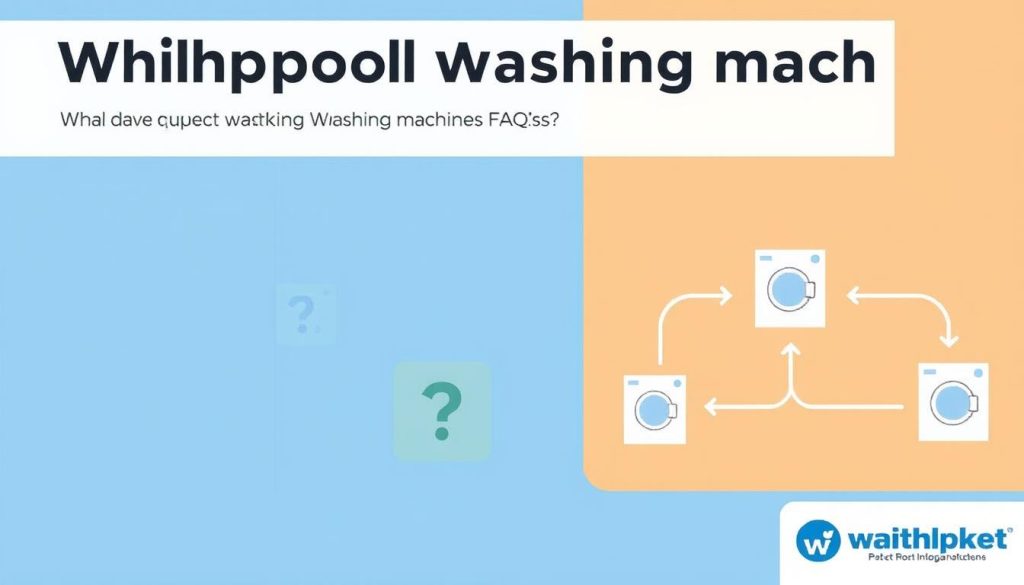 Schemat przedstawiający najczęstsze pytania dotyczące reset pralki whirlpool