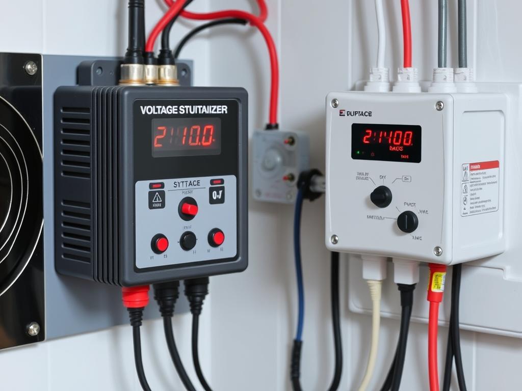 Stabilizator napięcia chroniący płytę indukcyjną przed wahaniami zasilania